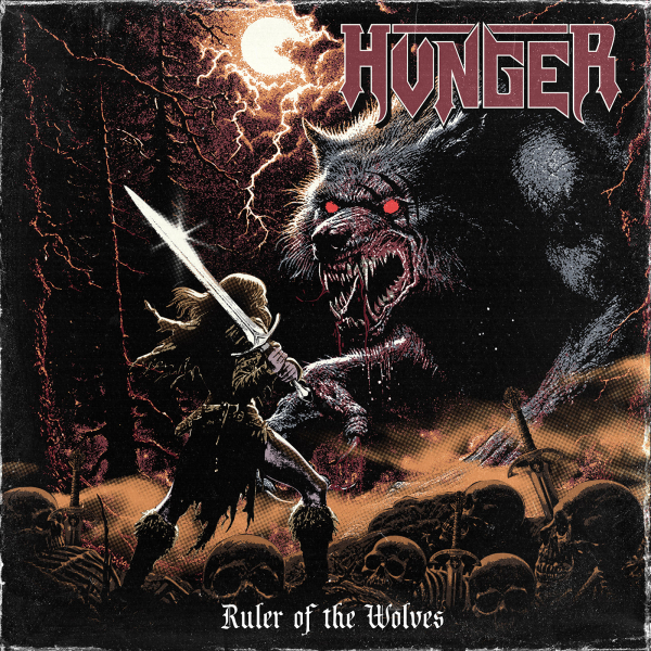 Hunger - Ruler Of The Wolves (Black Vinyl LP) ryhmässä VINYYLI / Nyheter / Hårdrock @ Bengans Skivbutik AB (5682720)