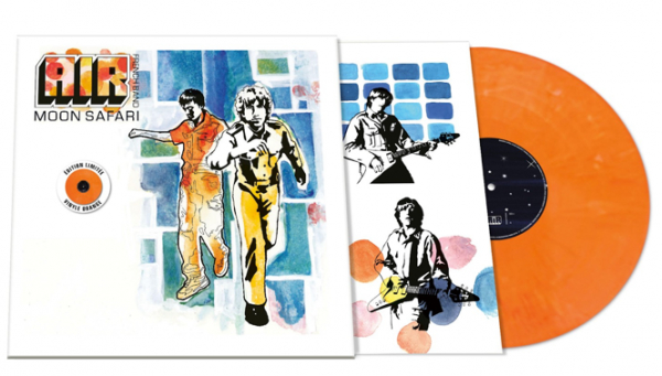 Air - Moon Safari (Ltd Edition Orange Vinyl) ryhmässä VINYYLI / Kommande / Ambient,Pop-Rock @ Bengans Skivbutik AB (5682733)