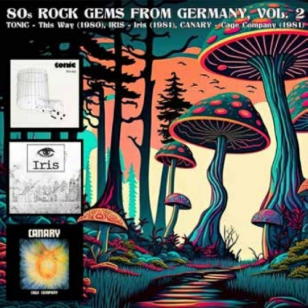 Various Artists - 80S Rock Gems From Germany Vol. 2 ryhmässä VINYYLI / Kommande / Pop-Rock @ Bengans Skivbutik AB (5682748)