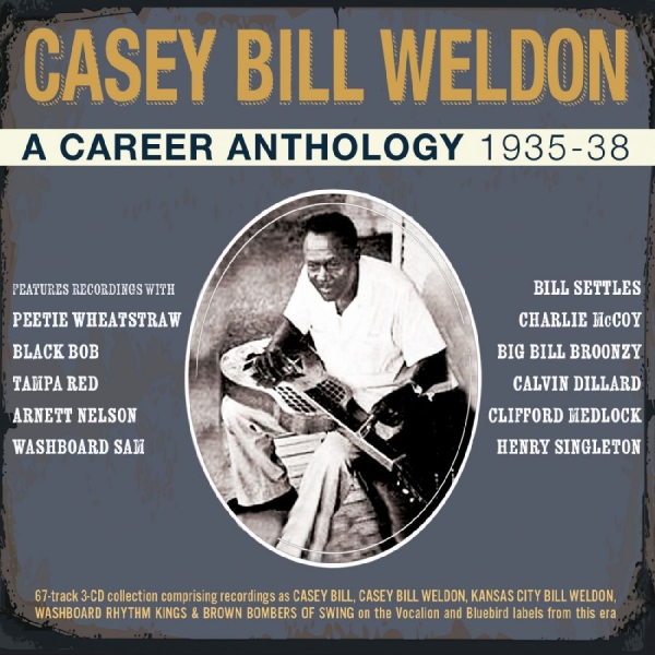 Casey Bill Weldon - A Career Anthology 1935-38 ryhmässä CD / Kommande / Jazz @ Bengans Skivbutik AB (5682848)
