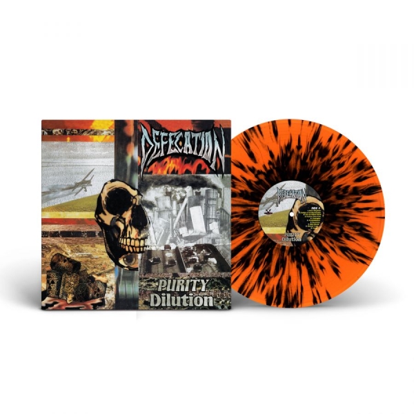 Defecation - Purity Dilution (Red Vinyl Lp) ryhmässä VINYYLI / Kommande / Hårdrock @ Bengans Skivbutik AB (5682918)