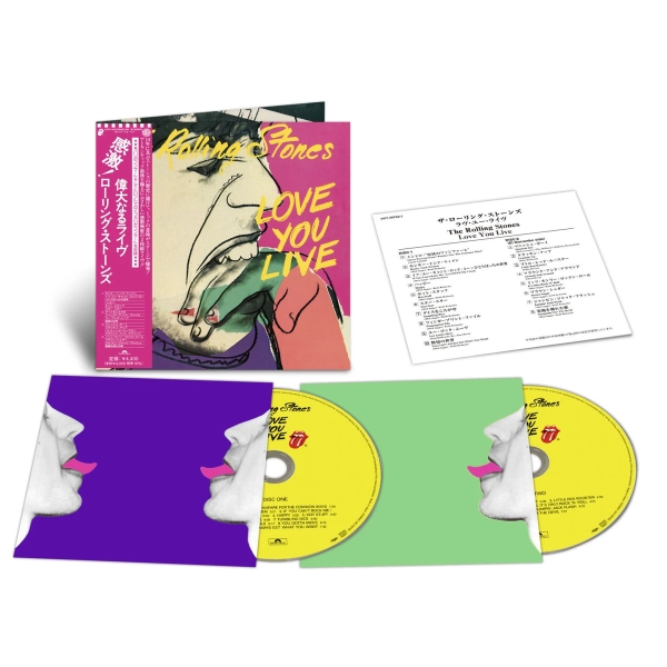 The Rolling Stones - Love You Live (Shm-Cd) ryhmässä CD / Kommande / Pop-Rock @ Bengans Skivbutik AB (5683085)