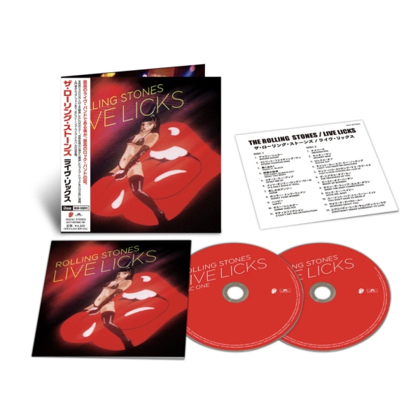 The Rolling Stones - Live Licks (Shm-Cd) ryhmässä CD / Kommande / Pop-Rock @ Bengans Skivbutik AB (5683090)