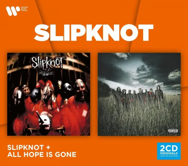 Slipknot - Slipknot / All Hope Is Gone 2CD ryhmässä ME SUOSITTELEMME / Perjantain julkaisut / 2026-08-21 @ Bengans Skivbutik AB (5683109)
