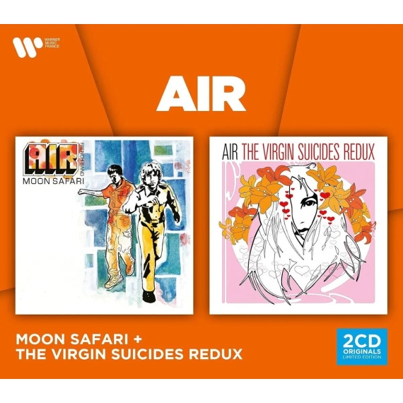 Air - Coffret 2Cd (Moon Safari & The Virgin Suicides Redux) ryhmässä ME SUOSITTELEMME / Perjantain julkaisut / 2026-08-21 @ Bengans Skivbutik AB (5683147)
