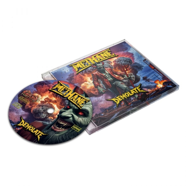 Methane - Demolate ryhmässä CD / Kommande / Hårdrock @ Bengans Skivbutik AB (5683163)