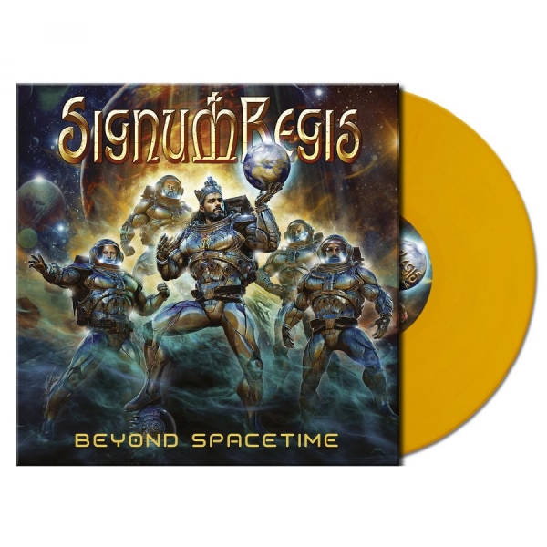 Signum Regis - Beyond Spacetime (Sunny Yellow Viny ryhmässä VINYYLI / Kommande / Hårdrock @ Bengans Skivbutik AB (5683168)