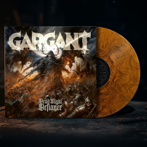 Gargant - Dead Night Defiance (Orange Marbled ryhmässä VINYYLI / Kommande / Hårdrock @ Bengans Skivbutik AB (5683172)