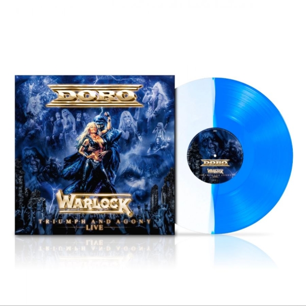 Doro - Warlocktriumph And Agony Live (Blue ryhmässä VINYYLI / Kommande / Hårdrock @ Bengans Skivbutik AB (5683174)