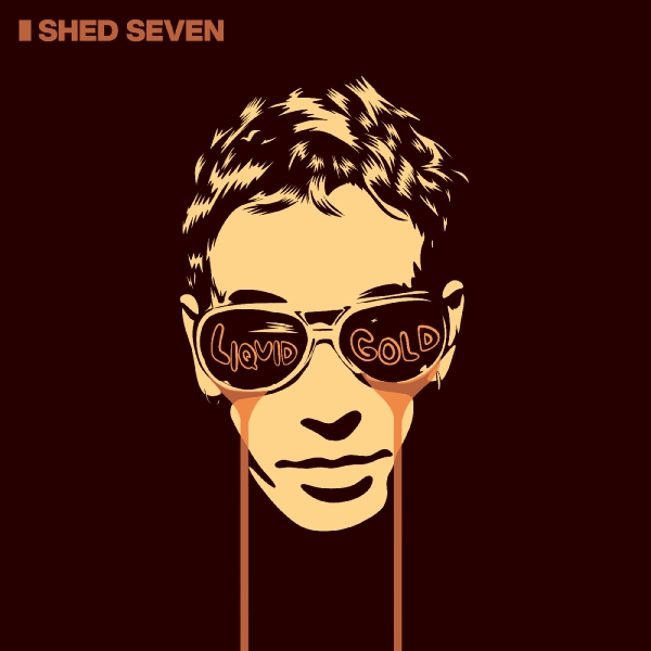 Shed Seven - Liquid Gold (Red/Black Marble Vinyl ryhmässä ME SUOSITTELEMME / Perjantain julkaisut / 2026-09-11 @ Bengans Skivbutik AB (5683199)
