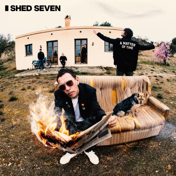 Shed Seven - A Matter Of Time (Black/Red Marble ryhmässä VINYYLI / Kommande / Pop-Rock @ Bengans Skivbutik AB (5683200)