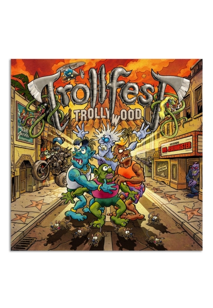 Trollfest - Trollywood (Digipak) ryhmässä CD / Kommande / Hårdrock @ Bengans Skivbutik AB (5683237)