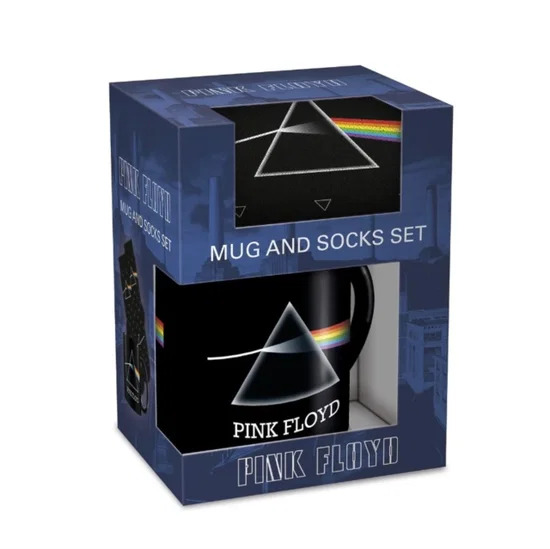 Pink Floyd - Dsotm Mug & Sock Set ryhmässä MERCHANDISE / Merch / Pop-Rock @ Bengans Skivbutik AB (5683288)