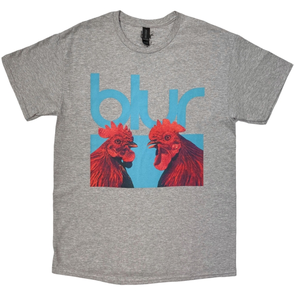 Blur - Hens Teeth Uni Grey T-Shirt ryhmässä MERCHANDISE / T-paita / Nyheter / Pop-Rock @ Bengans Skivbutik AB (5683366r)