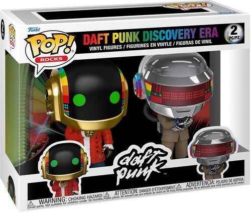 Daft Punk - Funko Pop! Rocks Daft Punk - Discovery Era 2-Pack ryhmässä MERCHANDISE / Merch / Elektroniskt @ Bengans Skivbutik AB (5683373)