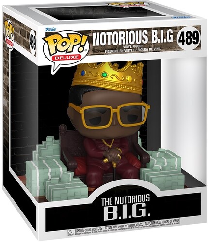 The Notorious B.I.G. - Funko Pop! Deluxe: The Notorious B.I.G. ryhmässä MERCHANDISE / Merch / Hip Hop-Rap @ Bengans Skivbutik AB (5683374)