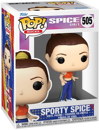Spice Girls - Funko Pop! Rocks: Spice Girls - Sporty Spice (Wannabe) ryhmässä MERCHANDISE / Merch / Pop-Rock @ Bengans Skivbutik AB (5683375)