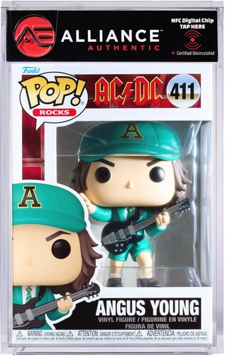 Ac/Dc - Funko Pop! Rocks: Angus Young, Green  ryhmässä MERCHANDISE / Merch / Hårdrock @ Bengans Skivbutik AB (5683378)
