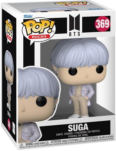Bts - Funko Pop! Rocks: Bts - Suga (Proof) ryhmässä MERCHANDISE / Merch / K-Pop @ Bengans Skivbutik AB (5683388)