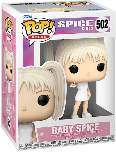 Spice Girls - Funko Pop! Rocks: Spice Girls - Baby Spice (Wannabe) ryhmässä MERCHANDISE / Merch / Pop-Rock @ Bengans Skivbutik AB (5683391)