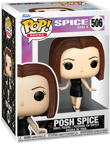 Spice Girls - Funko Pop! Rocks: Spice Girls - Posh Spice (Wannabe) ryhmässä MERCHANDISE / Merch / Pop-Rock @ Bengans Skivbutik AB (5683393)