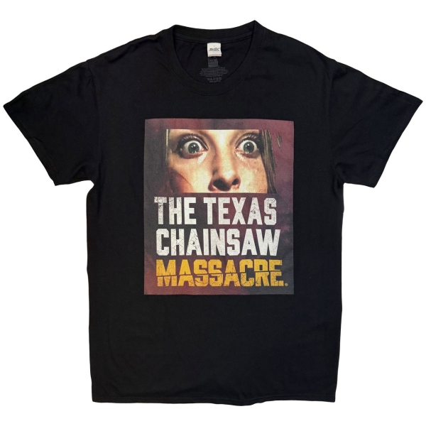 Texas Chainsaw Massacre - Eyes Uni Bl T-Shirt ryhmässä MERCHANDISE / T-paita / Soundtrack @ Bengans Skivbutik AB (5683524r)