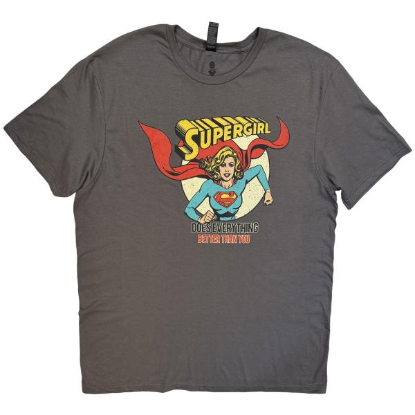 Supergirl The Movie - Does Everything Uni Char T-Shirt ryhmässä MERCHANDISE / T-paita / Soundtrack @ Bengans Skivbutik AB (5683530r)