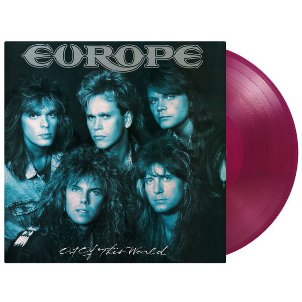 Europe - Out Of This World (Ltd Numbered Purple Vinyl) ryhmässä VINYYLI / Kommande / Hårdrock,Pop-Rock @ Bengans Skivbutik AB (5683540)