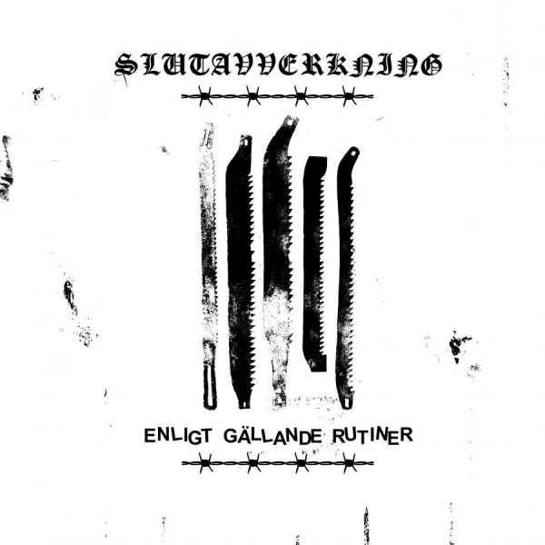 Slutavverkning - Enligt Gällande Rutiner (Vinyl Lp) ryhmässä VINYYLI / Kommande / Pop-Rock @ Bengans Skivbutik AB (5683567)