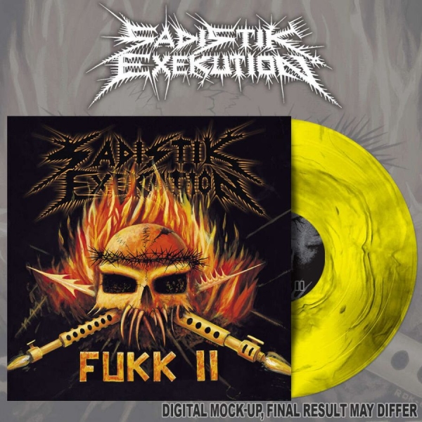 Sadistik Exekution - Fukk Ii (Highlighter Yellow Black G ryhmässä ME SUOSITTELEMME / Perjantain julkaisut / 2026-08-28 @ Bengans Skivbutik AB (5683570)