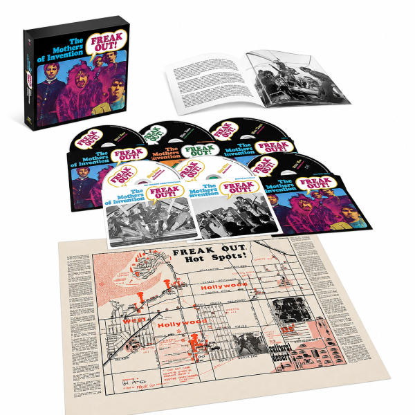 Frank Zappa & The Mothers Of Invention - Freak Out! (5CD+BD 60th Anniversary Super Deluxe edition) ryhmässä Musiikki / Blu-Ray+CD / Kommande / Pop-Rock @ Bengans Skivbutik AB (5683596)