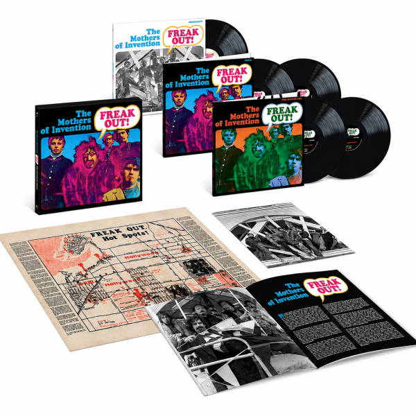 Frank Zappa & The Mothers Of Invention - Freak Out! (5Lp 60Th Anniversary Box Set Edition) ryhmässä VINYYLI / Kommande / Pop-Rock @ Bengans Skivbutik AB (5683613)