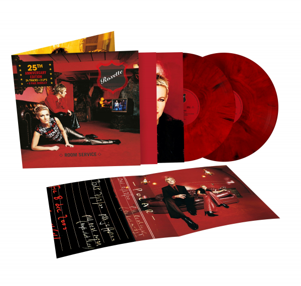 Roxette - Room Service (25Th Anniversary Edition, Red & Black Marbled 2Lp) ryhmässä VINYYLI / Kommande / Pop-Rock @ Bengans Skivbutik AB (5683616)
