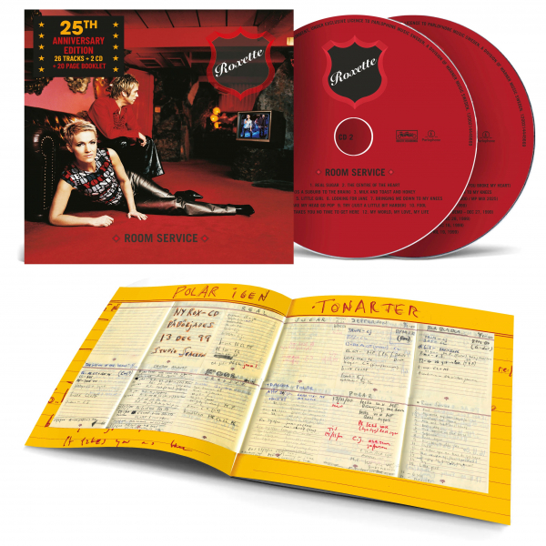 Roxette - Room Service (25Th Anniversary Edition, 2Cd) ryhmässä CD / Kommande / Pop-Rock @ Bengans Skivbutik AB (5683618)