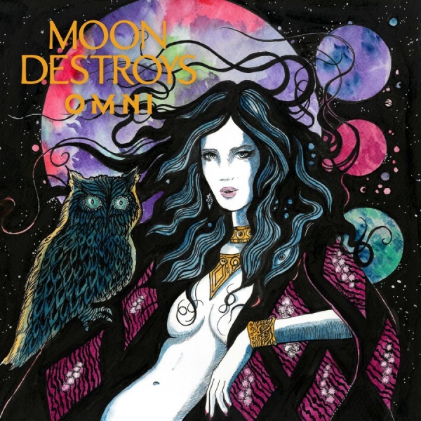 Moon Destroys - Omni (Ice Blue Vinyl Lp) ryhmässä VINYYLI / Kommande / Hårdrock @ Bengans Skivbutik AB (5683652)
