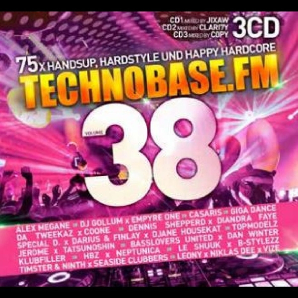 Various Artists - Technobase.Fm Vol. 38 ryhmässä CD / Myydyimmät @ Bengans Skivbutik AB (5684231)