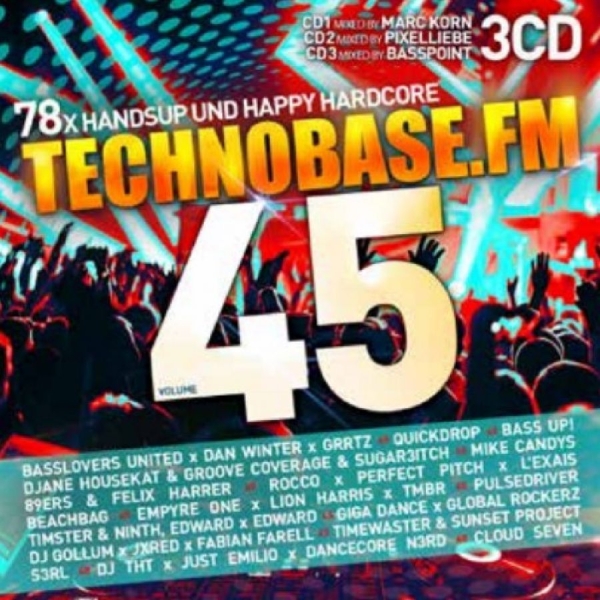 Various Artists - Technobase.Fm Vol. 45 ryhmässä CD / Myydyimmät @ Bengans Skivbutik AB (5684248)