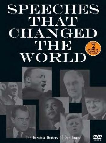 Various Artists - Speeches That Changed The World ryhmässä Musiikki-DVD & Bluray @ Bengans Skivbutik AB (5684264)