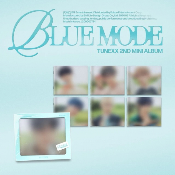Tunexx - Blue Mode (Individual Mode Ver.) (Random Ver.) ryhmässä CD / Kommande / K-Pop @ Bengans Skivbutik AB (5684485)
