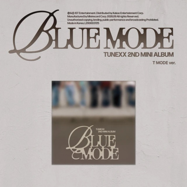 Tunexx - Blue Mode (T Mode Ver.) ryhmässä MERCHANDISE / Merch+Code / Kommande / K-Pop @ Bengans Skivbutik AB (5684486)