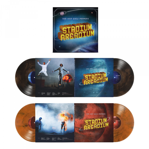Red Hot Chili Peppers - Stadium Arcadium (Brown Smoke & Orange Smoke 4Lp Indie Exclusive) ryhmässä VINYYLI / Kommande / Pop-Rock @ Bengans Skivbutik AB (5684490)