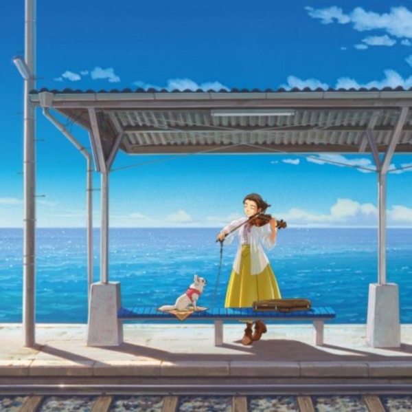 Lisako Oshima - Violin Studio Ghibli 2 - Uminomierufuukei ryhmässä VINYYLI / Japansk Musik @ Bengans Skivbutik AB (5684615)