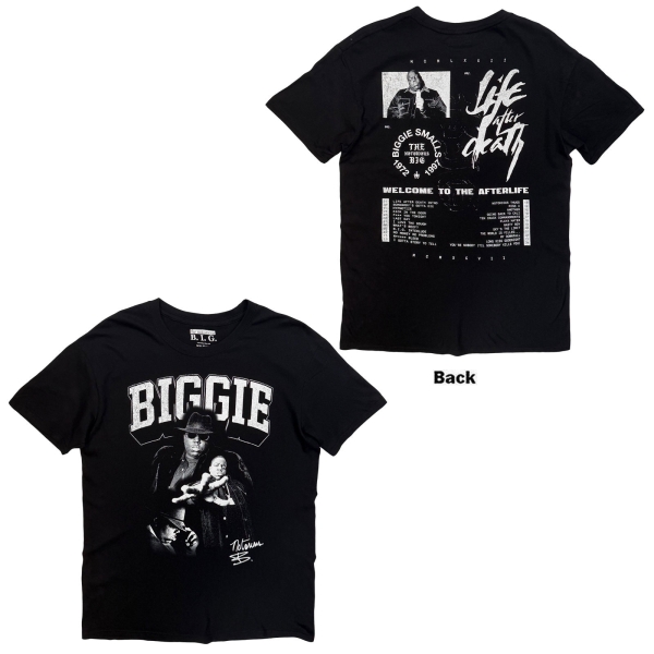 Biggie - Life After Death Uni Bl T-Shirt ryhmässä MERCH / Vaatteet / T-paidat @ Bengans Skivbutik AB (5685411r)