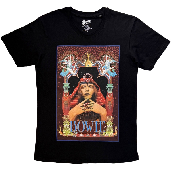 David Bowie - Egyptian Uni Bl T-Shirt ryhmässä MERCH / Vaatteet / T-paidat @ Bengans Skivbutik AB (5685416r)