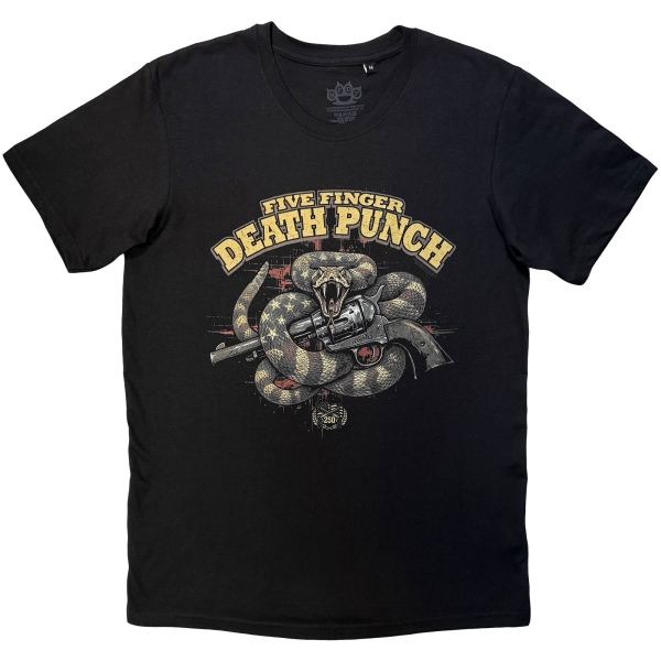 Five Finger Death Punch - Rattlesnake Uni Bl T-Shirt ryhmässä MERCH @ Bengans Skivbutik AB (5685432r)