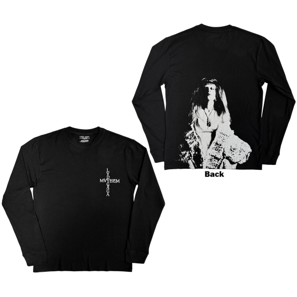 Lady Gaga - Mayhem Uni Bl Longsleeve ryhmässä MERCH / Vaatteet / Pitkähihaiset & pelipaidat @ Bengans Skivbutik AB (5685436r)
