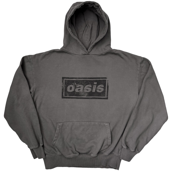 Oasis - Lino Logo Uni Char Hoodie ryhmässä MERCH @ Bengans Skivbutik AB (5685472r)