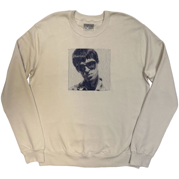 Oasis - Noel Embroidered Portrait Uni Cream Sweatshirt ryhmässä MERCH @ Bengans Skivbutik AB (5685486r)