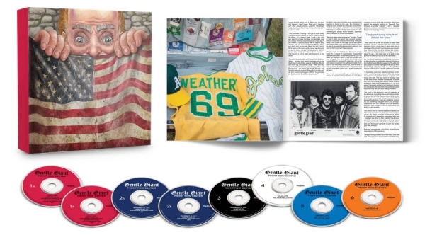 Gentle Giant - Front Row Center (8 Cd Hardcover Bo ryhmässä CD / Kommande / Pop-Rock @ Bengans Skivbutik AB (5685607)