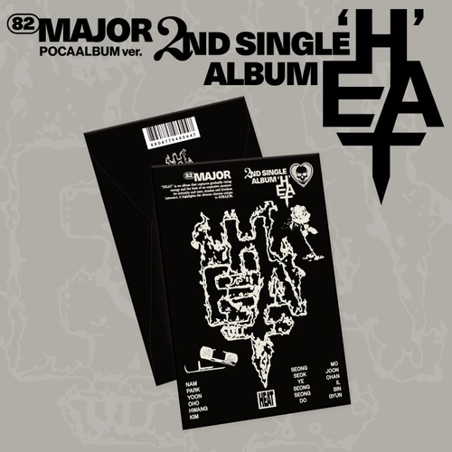 82Major - Heat (Poca Ver.) ryhmässä MERCHANDISE / Merch+Code / Kommande / K-Pop @ Bengans Skivbutik AB (5685611)